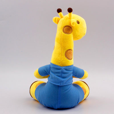 子供のギフトOEMのためのかわいい詰められたキリンのおもちゃは処理をカスタマイズした