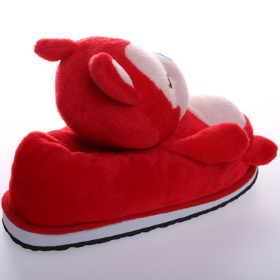 30cmピンク アカギツネのPlush柔らかい漫画のスリッパのPlush家の装飾