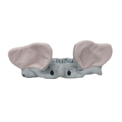 かわいいフライング・エレファントの耳の洗浄表面Plush毛バンド柔らかいおもちゃの付属品