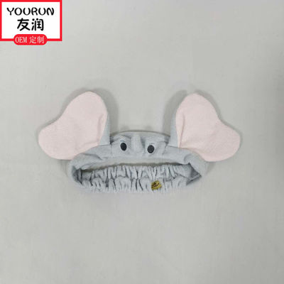 かわいいフライング・エレファントの耳の洗浄表面Plush毛バンド柔らかいおもちゃの付属品