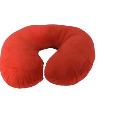 赤い記憶綿の遅い反動Uの枕旅行仮眠のPlush首の枕