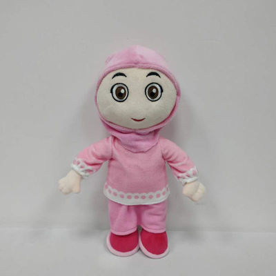 30cmのアフリカの女の子の人形のPlushおもちゃの女の子は子供の日のためのギフトを詰めた