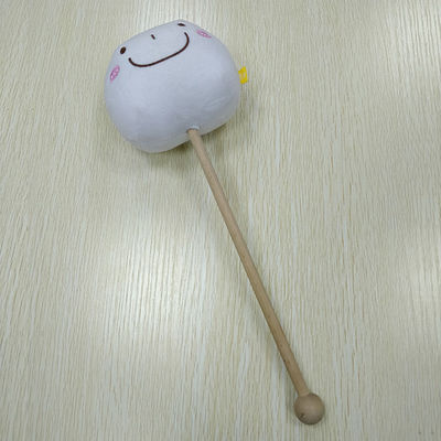 白い漫画のPlushマッサージのハンマーは個人化なった