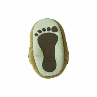 子供のPlushウォーキング・シューズはぬいぐるみの子供のPlush靴のPlush家の装飾を