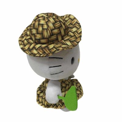 摩耗の帽子ハローキティはぬいぐるみのPlushおもちゃの子供の日のギフトを