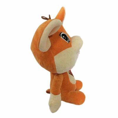 オレンジ黄道帯のマウスのPlush人形の漫画の小さいマウスはPlushおもちゃを詰めた