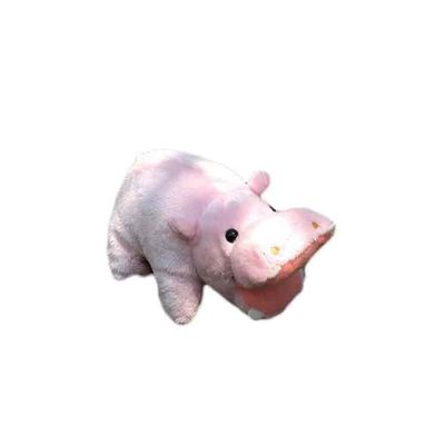 赤ん坊の子供のピンクのカバはぬいぐるみのPlushおもちゃを