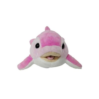 18CMのイルカの柔らかいおもちゃのピンクのイルカはぬいぐるみを