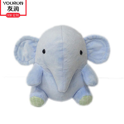赤ん坊のための無臭ECO友好的で青い象のPlushおもちゃ