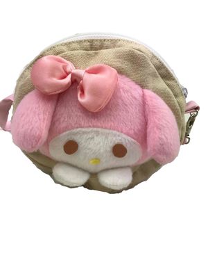 円の小型方法かわいいウサギのPlushゼロ札入れのPlush家の装飾