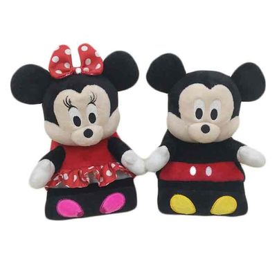 Mickey Minnieの柔らかさによって詰められたPlush人形の携帯電話サポート フレームはカスタマイズした