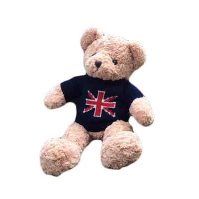 Warmnessのかわいく柔らかい詰められたテディー・ベアはPlush愛らしいおもちゃをカスタマイズした