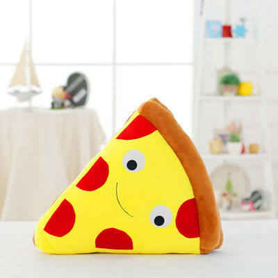 シミュレーション ピザ赤ん坊のプラシ天は親子供の相互作用のためにおかしい子供をもてあそぶ