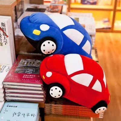 子供の漫画車のPlushおもちゃはカスタマイズされるペット結婚祝いを置く