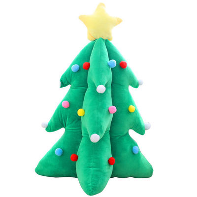 幼稚園のクリスマス ツリーのPlush人形