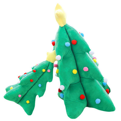 幼稚園のクリスマス ツリーのPlush人形