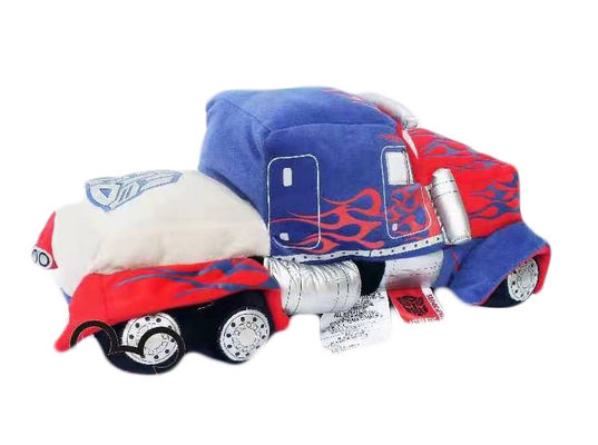 変圧器のOptimusの主な車のPlushおもちゃ