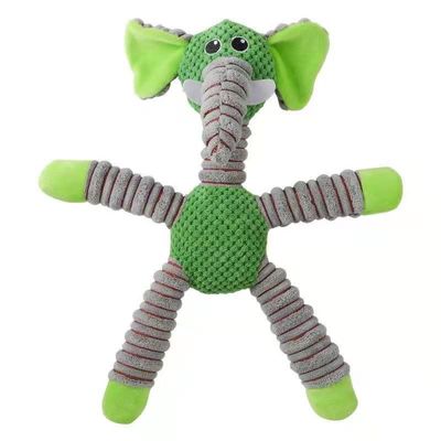 ISO ECOの伸縮性の友好的な反かみ傷の小犬のPlushおもちゃ