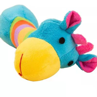 かみ傷の抵抗力があるモル犬はPlushおもちゃを吠えさせる音20cmが付いているPlush枕をかわいがる