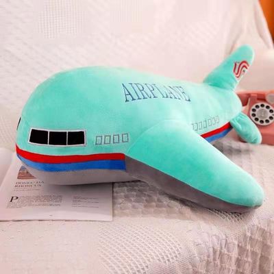 35cm詰められた飛行機のおもちゃの子供のモデル縫いぐるみ人形車のPlushおもちゃ