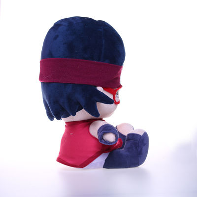 35cm容易ではないかわいく赤いガラスの男の子のPlush人形変形すること