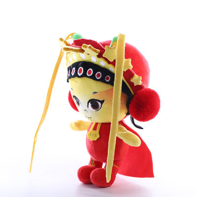 35cmの赤い中国オペラは人形のPlushおもちゃISO9001を計算する