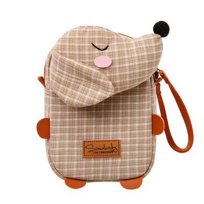 小さいハンドバッグのPlush硬貨の財布は静かにランドセルISO9001をもてあそぶ