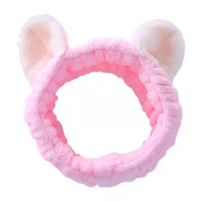 かわいい猫耳の簡単な構造のPlushヘッドバンドのPlush毛バンド柔らかいおもちゃの付属品