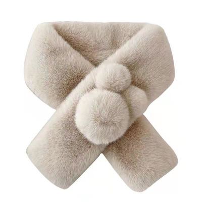 50cmの美しく暖かい学生のPlushスカーフ