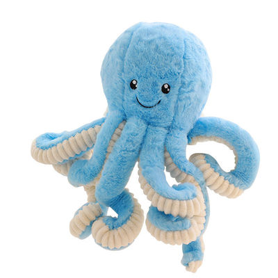 40cmの習慣はPlushおもちゃ柔らかい製品の触手のタコのぬいぐるみを詰めた