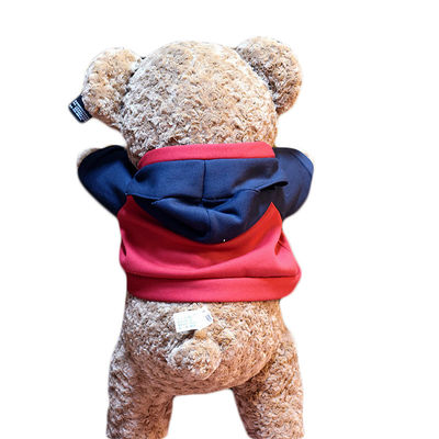 18cmの200g黒人のブラウン ローズのビロードのテディー・ベアのPlush人形はかわいく愛らしいおもちゃに服を着せた