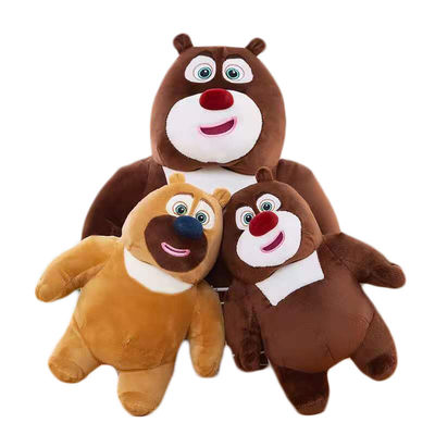 くまはXiongDaの日本製アニメのプラシ天にもてあそぶ家の装飾の睡眠の枕を通う