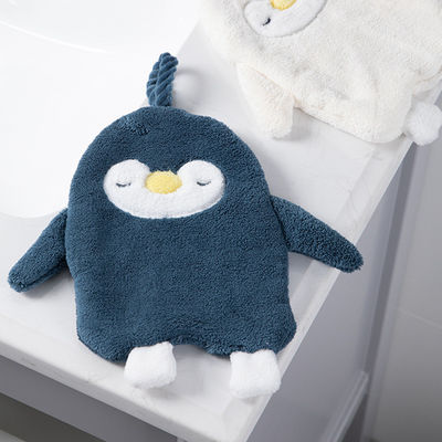 厚くされたペンギンの掛かる子供の世帯美しいPlush手タオル