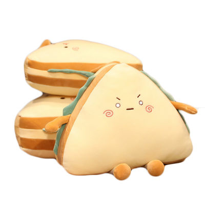 30cm創造的でかわいいサンドイッチPlush人形の極度の柔らかいクッションの枕Plush家の装飾