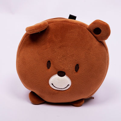 洗濯できる15cmの折目の旅行のためのPlush目マスク袋