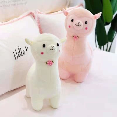 ポリプロピレンの綿の詰物が付いている40cmのPlushアルパカによって詰められるおもちゃ