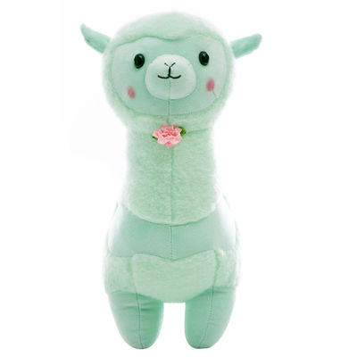 ポリプロピレンの綿の詰物が付いている40cmのPlushアルパカによって詰められるおもちゃ