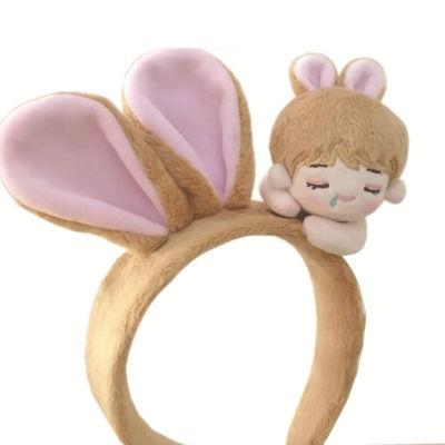 三次元Plushかわいい表面洗浄ヘッドバンド
