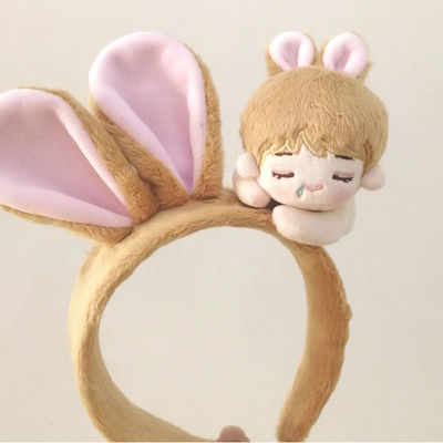 三次元Plushかわいい表面洗浄ヘッドバンド