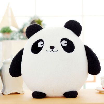 家の装飾的な漫画動物はPlush投球枕を形づけた