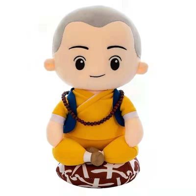 OEMは30cm 40cm 50cm Plushおもちゃ禅の小さい修道士の人形の黙想する