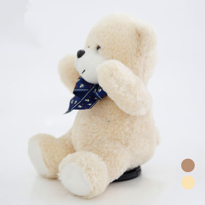リボンの弓動物のPlushおもちゃのかわいいGirly中心のギフトを持つ30cmのテディー・ベア