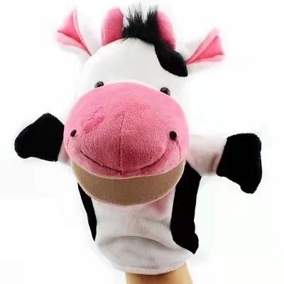 20cm赤ん坊のための興味深いPlush動物手パペット柔らかい人形