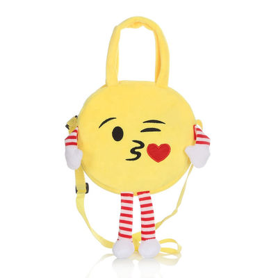機械PPの綿が付いている洗濯できるEmojiのPlushバックパックは満ちた