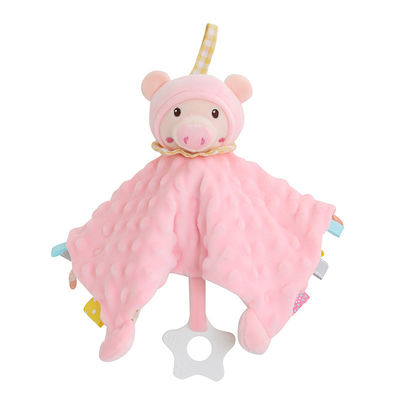 非動物の定形Plush赤ん坊の唾液タオルを取除く綿の漫画の唾液のPlushおもちゃ