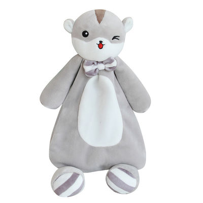 非動物の定形Plush赤ん坊の唾液タオルを取除く綿の漫画の唾液のPlushおもちゃ