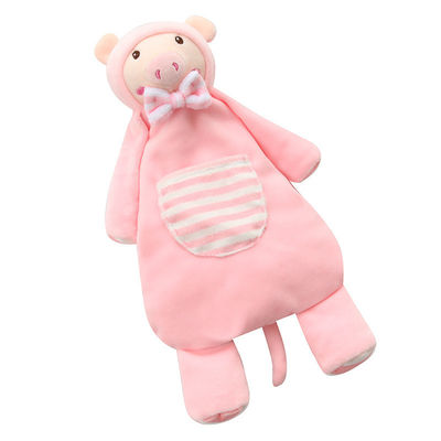 非動物の定形Plush赤ん坊の唾液タオルを取除く綿の漫画の唾液のPlushおもちゃ