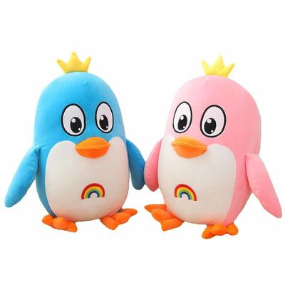 OEM手家の装飾のための洗濯できる20cmのピンクのペンギンのPlushおもちゃ