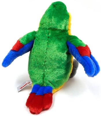 詰まるポリエステル線維が付いているシミュレーションのコンゴウインコのPlushおもちゃ