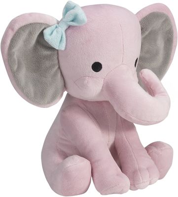 ISO9001大きい耳を搭載する着席象のPlushおもちゃ